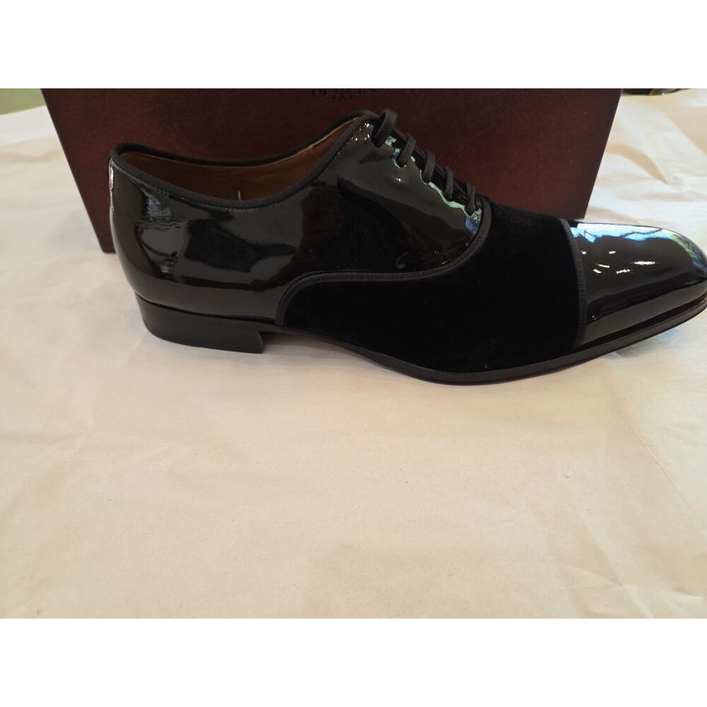 Mezlan 9265 Made In Spain Pio Black FormalTuxedo Lace Up (10.M) - Picture 5 of 13